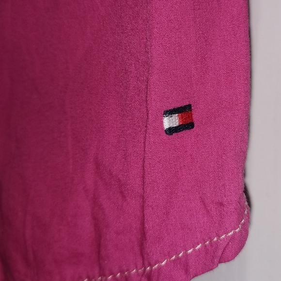 3/60$🧥 Tommy Hilfiger Pink button down shirt S - Picture 4 of 9